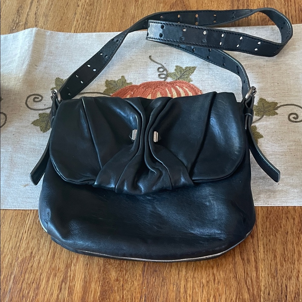 Marc by Marc Jacob’s Elegant Black  Soft Leather Shoulder/Crossbody Bag